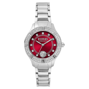 Versus by Versace Damen Uhr Armbanduhr Canton Road VSP263821 Edelstahl
