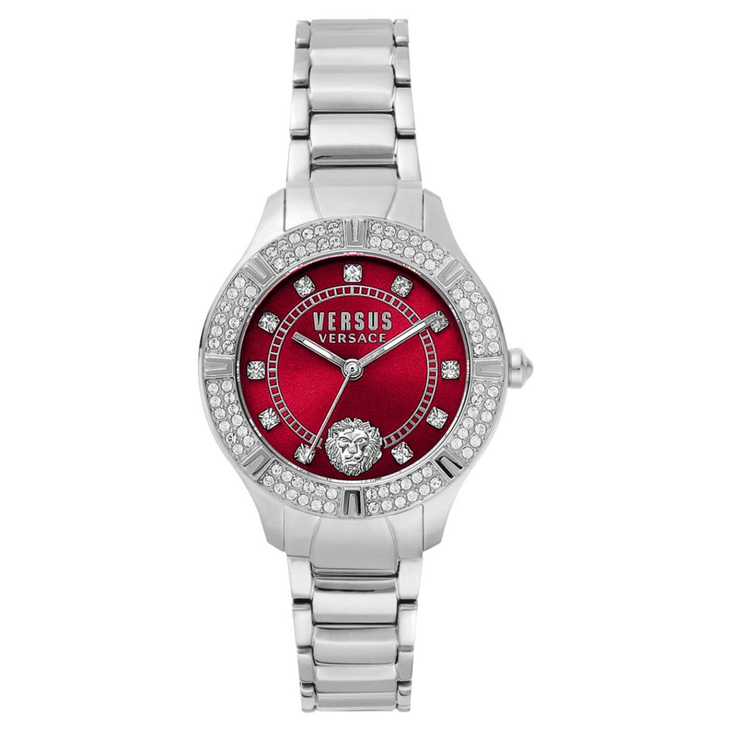 Versus by Versace Damen Uhr Armbanduhr Canton Road VSP263821 Edelstahl