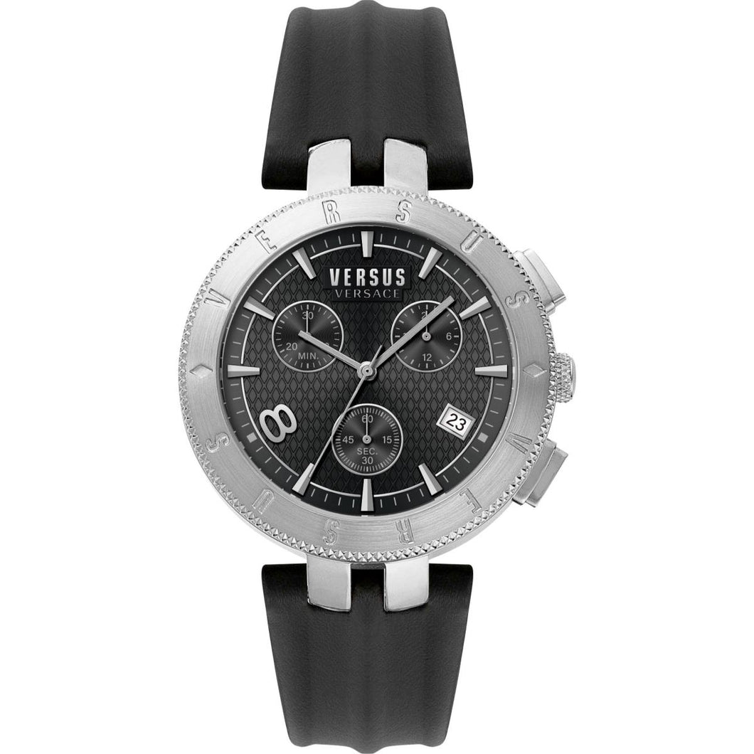 Versus by Versace Herren Uhr Armbanduhr Logo Gent VSP762818 Leder