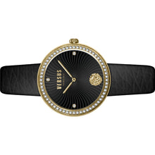 Laden Sie das Bild in den Galerie-Viewer, Versus by Versace Damen Uhr Armbanduhr LEA CRYSTAL VSPEN2621 Leder