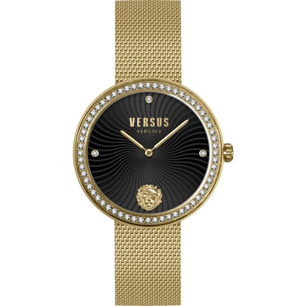 Versus by Versace Damen Uhr Armbanduhr LEA CRYSTAL VSPEN2921 Edelstahl