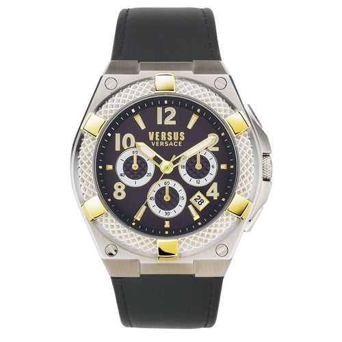 Versus by Versace Herren Uhr Armbanduhr Chrono Esteve VSPEW0219 Leder