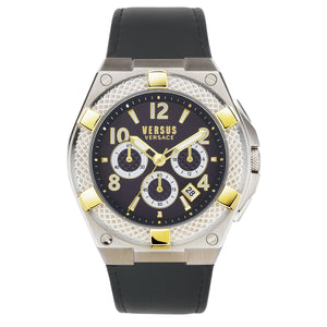 Versus by Versace Herren Uhr Armbanduhr Chrono Esteve VSPEW0219 Leder