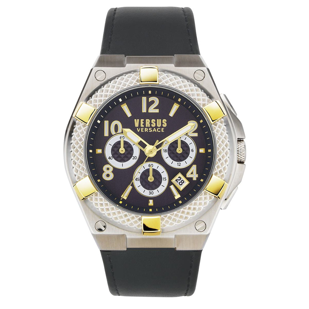 Versus by Versace Herren Uhr Armbanduhr Chrono Esteve VSPEW0219 Leder