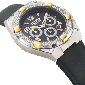 Versus by Versace Herren Uhr Armbanduhr Chrono Esteve VSPEW0219 Leder