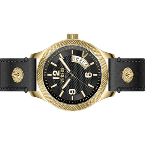 Versus by Versace Herren Uhr Armbanduhr REALE VSPVT2221 Leder